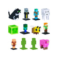 PMI/MC2280 MİNECRAFT 3D TOPPEEZ 12Lİ DELUXE FİGÜR SETİ 2 ASORTİ - görsel 1