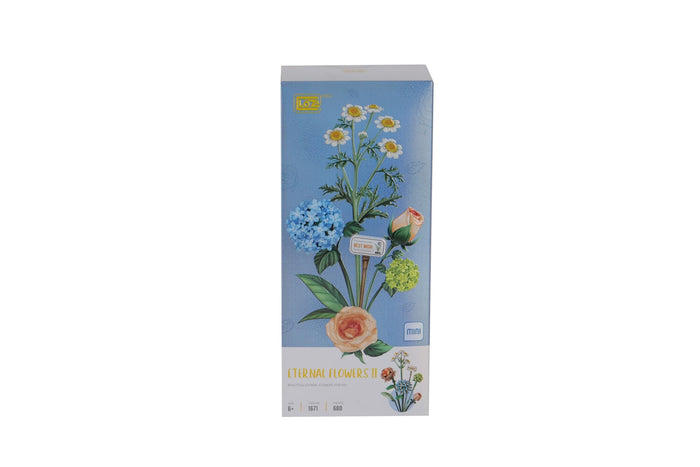 LZ1671 LOZ Eternal Flowers Serisi - ''Yıldızlı Gökyüzü Gibi Parlak'' 680 Parça Yapım Seti - Toyz Show - 