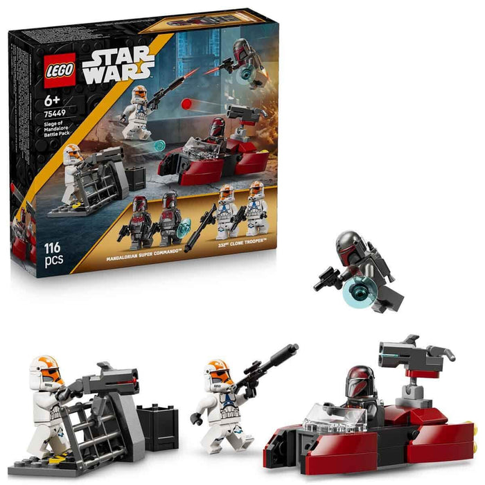 75449 Lego Star Wars Mandalore Kuşatması Savaş Paketi 116 parça +6 yaş - Toyz Show - 