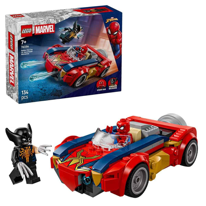 76336 Lego Marvel Spider-Man Venomlaşmış Wolverine e Karşı 134 parça +7 yaş - Toyz Show - 
