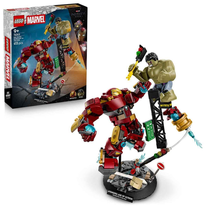 76343 Lego Marvel Efsanevi Savaş: Hulkbuster, Hulka Karşı 413 parça +9 yaş - Toyz Show - 