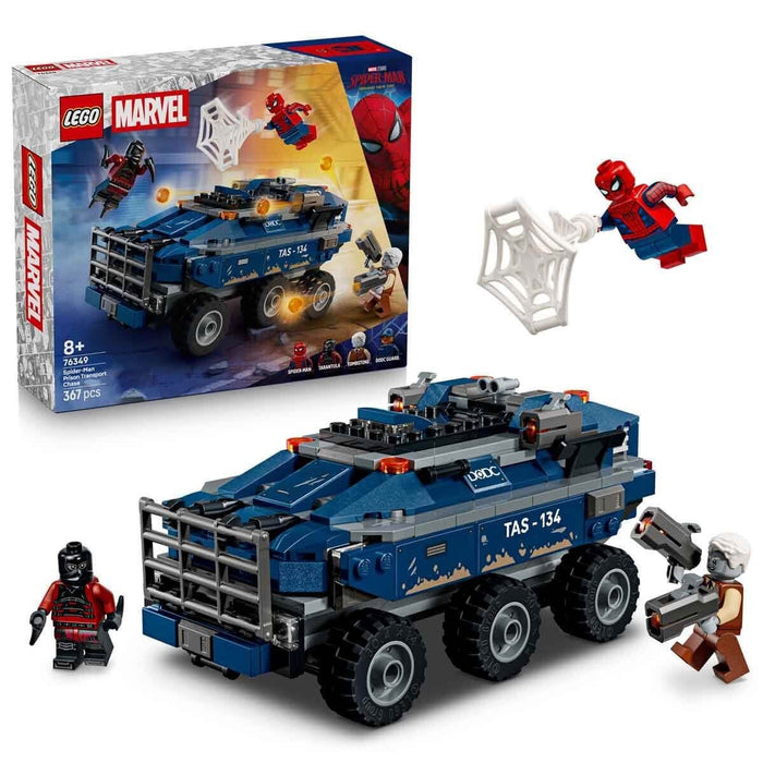76349 Lego Marvel Spider-Man Hapishane Nakliye Aracı Takibi 367 parça +8 yaş - Toyz Show - 