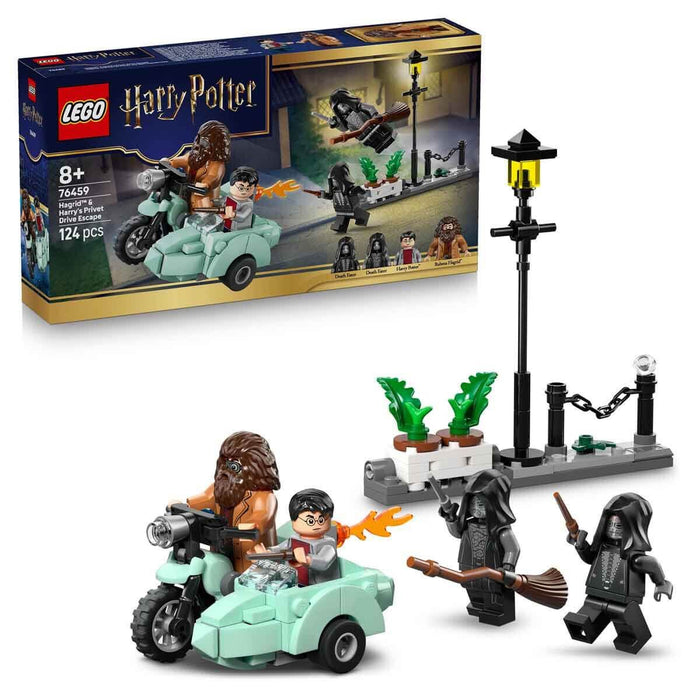76459 Lego Harry Potter Hagrid ve Harrynin Privet Drive Kaçışı 124 parça +8 yaş - Toyz Show - 