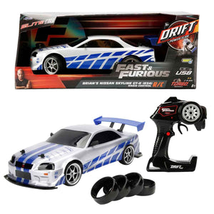 9718 SUN-SIM-JDA-R C ARABA 1 10 FAST FURIOUS NISSAN SKYLINE GTR FASTF - Toyz Show
