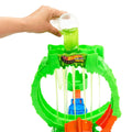 JMK91 Hot Wheels Monster Trucks Mutant Kaosu Çemberde Yarış Oyun Seti - görsel 4