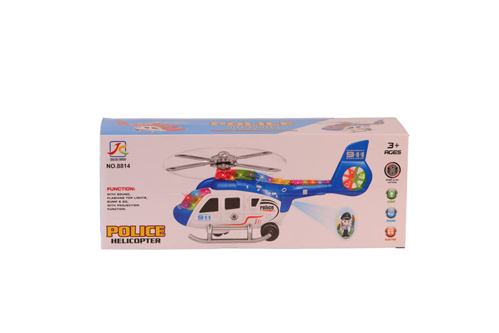 8814 SESLİ IŞIKLI ÇARP DÖN HELİKOPTER 48 - Toyz Show - 