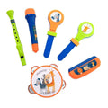 4254 SUN-RST-ECH-MÜZİK SET DAVUL 2MARAKAS TEF FLÜT MİKROFON 2BAGET MIZIKA - görsel 5
