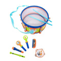 4254 SUN-RST-ECH-MÜZİK SET DAVUL 2MARAKAS TEF FLÜT MİKROFON 2BAGET MIZIKA - görsel 2
