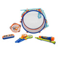 4254 SUN-RST-ECH-MÜZİK SET DAVUL 2MARAKAS TEF FLÜT MİKROFON 2BAGET MIZIKA - görsel 3