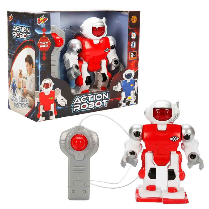6534 SUN-SABC-ZAP-KK MİNİ ACTION ROBOT IŞIKLI 2A - Toyz Show - 