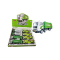 YH-711-57A SÜRTMELİ METAL 1:50 ÇÖP KAMYONU - görsel 1