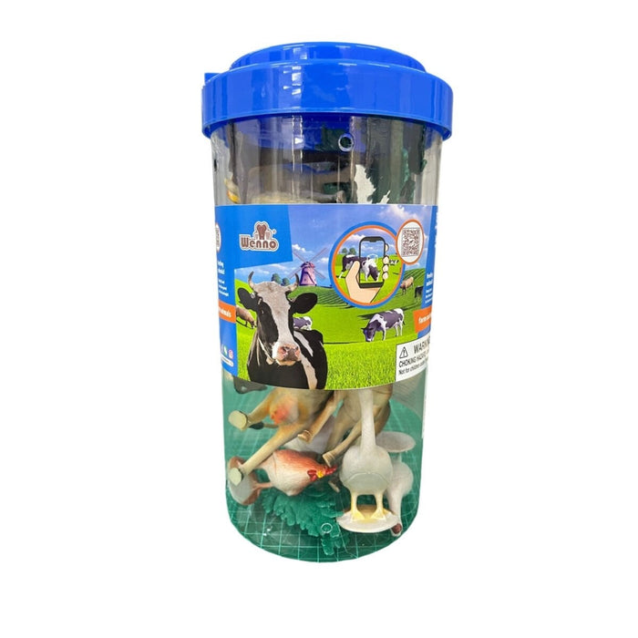 SH-6433 13PCS ÇİFTLİK HAYVANLARI 2LİTRE - Toyz Show - 