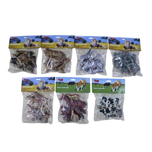 SH-P9901-07A 7 ASRTİ 7PCS 9İNC ASLAN-İNEK-ZÜRAFA-FİL-AT-ZEBRA(Belirtilen fiyat, tekli satış için adet fiyatıdır.) - Toyz Show