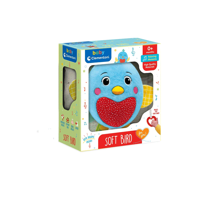 17794 Baby Clementoni - Müzikli Pelüş Kuş - Toyz Show - 