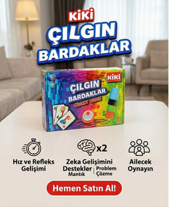 AE-2002 KİKİ ÇILGIN BARDAKLAR - Toyz Show