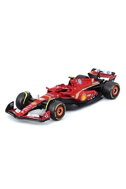 Burago 1:18 Ferrari Sf-24 Formula 1 Yarış Arabası -
55-carlos Sainz - Toyz Show - 
