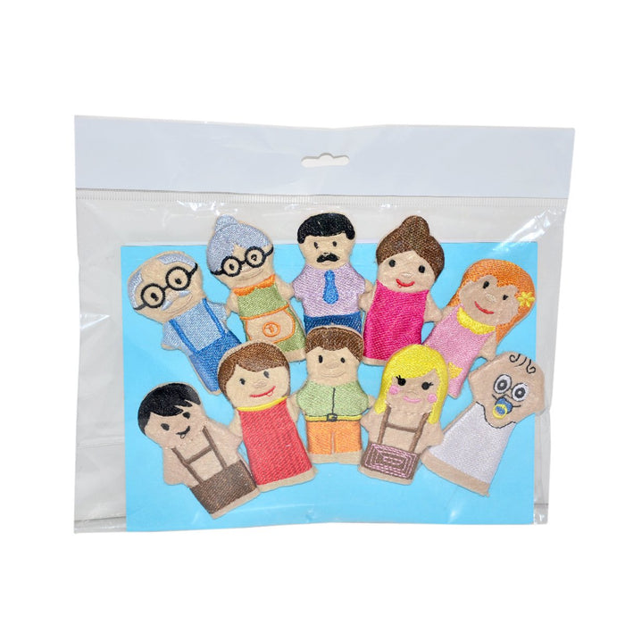 AND-5087 İnsanlar Parmak Kukla Seti -Anadolu Oyuncak - Toyz Show - 
