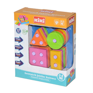 AE-1410 KİKİ GEOMETRİK ŞEKİLLER BULMACA - Toyz Show