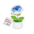 FL-5 Kroşe Örgü Şakayık Çiçek -Birliktoys - görsel 2