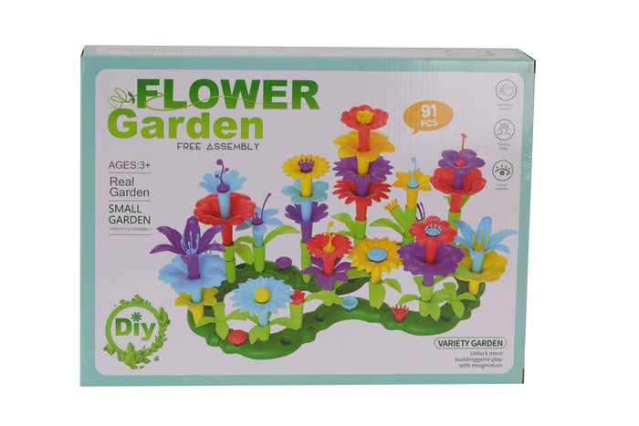 LY004A 91 PCS GÜZEL BAHÇE ÇİÇEK SETİ - Toyz Show - 