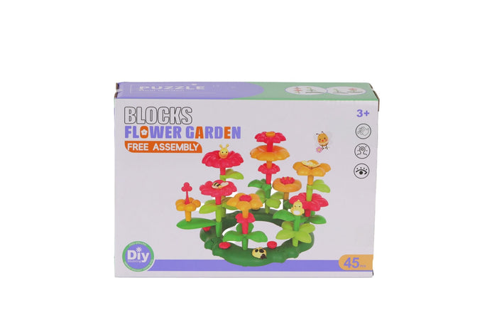 LY008A 45 PCS GÜZEL BAHÇE ÇİÇEK SETİ - Toyz Show - 