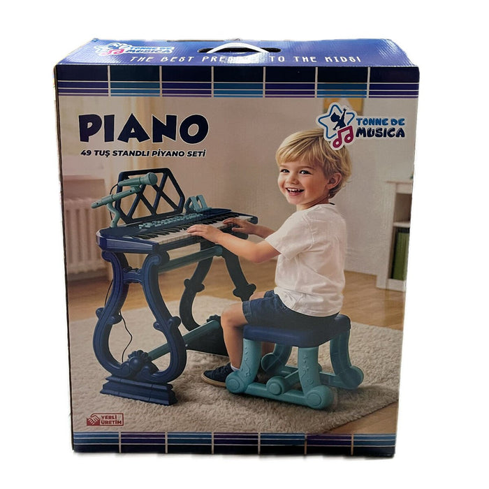 URT034-002 AYAKLI 49 TUŞ PİANO ORG - LACİVERT - Toyz Show - 