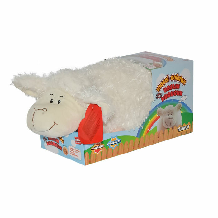 X1703634-18 Türkçe Masal Anlatan Yastık Kuzucuk -Birliktoys - Toyz Show - 