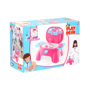 573-BP LITTLE NURSE OYUN TABURESİ DOKTOR SET KIZ(Ürün oyuncaktır) - Toyz Show