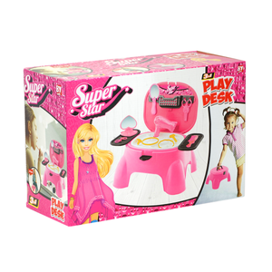 576-BP SÜPER STAR OYUN TABURESİ GÜZELLİK SET - Toyz Show