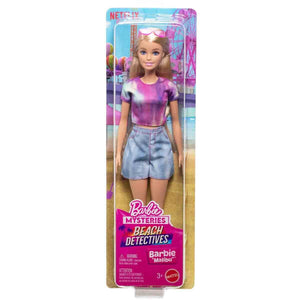 JFV63 Barbie Malibu Bebek - Malibu -Barbie Mysteries: Beach Detectives - Toyz Show