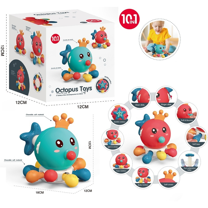 BIB6033 10 IN 1 DIS KASIYICILI AHTAPOT - Toyz Show - 