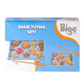 BLG-104 Ahşap Balık Tutma Oyunu - görsel 1