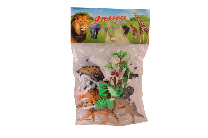 050-A27 PVC DE VAHŞİ HAYVANLAR SETİ 72 - Toyz Show - 
