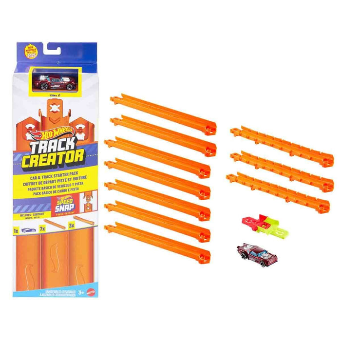 JDW43 Hot Wheels Araba ve Pist Başlangıç Paketi - Toyz Show - 