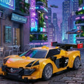 C51094W CADA RENAULT SPORT RS 0101 294 PARÇA BLOCK OYUNCAK - görsel 4