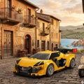 C51094W CADA RENAULT SPORT RS 0101 294 PARÇA BLOCK OYUNCAK - görsel 2