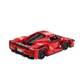 C51304W CADA RED BLADE SPORT CAR 405 PARÇA BLOCK OYUNCAK - görsel 4
