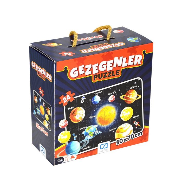 5026 CA Games, Gezegenler / 24 parça Puzzle / +3 yaş - Toyz Show - 