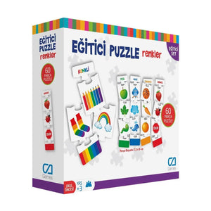 CA.5029 EĞİTİCİ PUZZLE RENKLER - Toyz Show