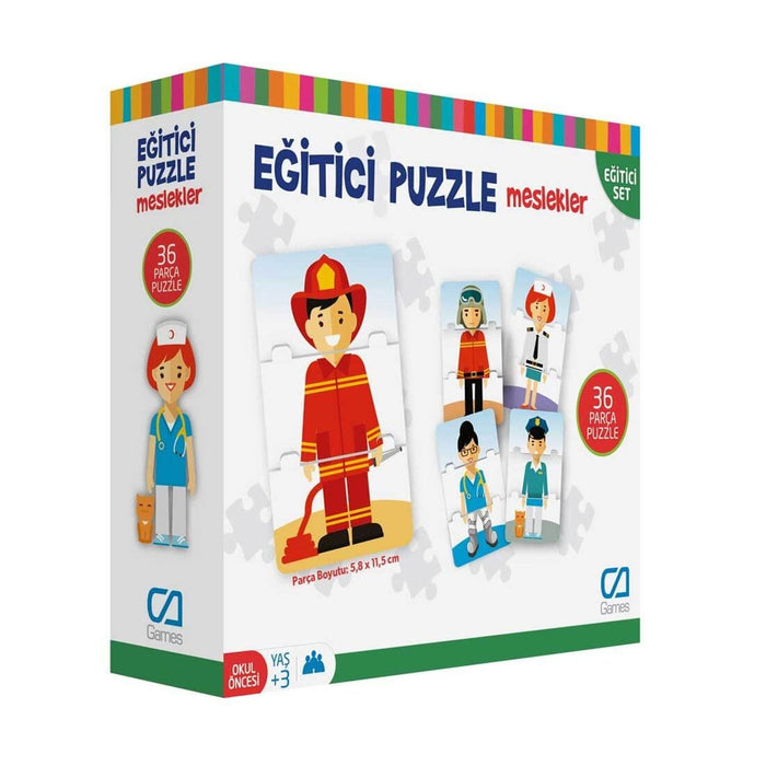 CA.5030 CA Games, Eğitici Puzzle Meslekler - Toyz Show - 