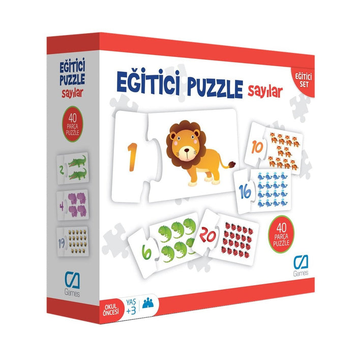 CA.5031 CA Games, Eğitici Puzzle Sayılar - Toyz Show - 