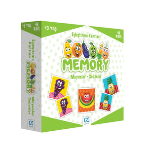 CA 5040 CA Games, Memory Meyveler Sebzeler - Toyz Show