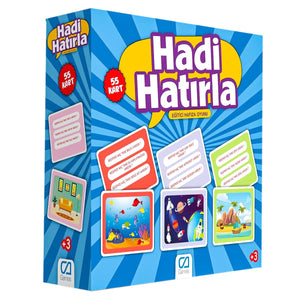 5108 CA Games,  Hadi Hatırla  - Eğitici Hafıza Oyunu / +5 yaş - Toyz Show