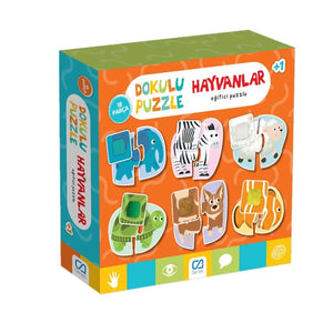 CA.5126 DOKULU PUZZLE HAYVANLAR - Toyz Show
