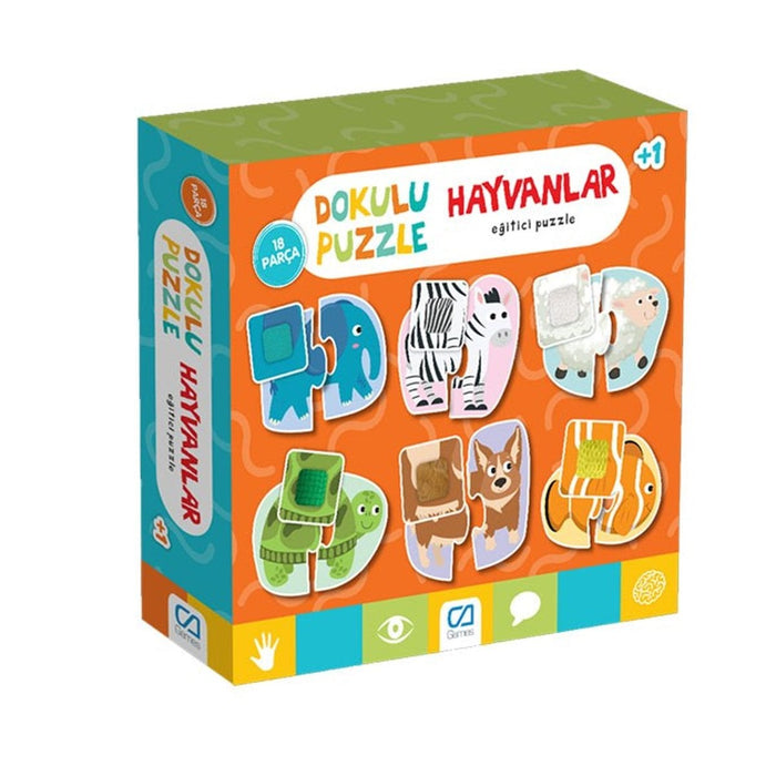 CA.5126 DOKULU PUZZLE HAYVANLAR - Toyz Show - 