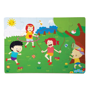CS-1276 İLKBAHAR AHŞAP YER PUZZLE - Toyz Show
