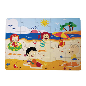 CS-1282 YAZ  AHŞAP YER PUZZLE - Toyz Show
