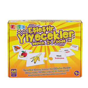 EDU-1002 Eşleştir Yiyecekler -Chiva - Toyz Show