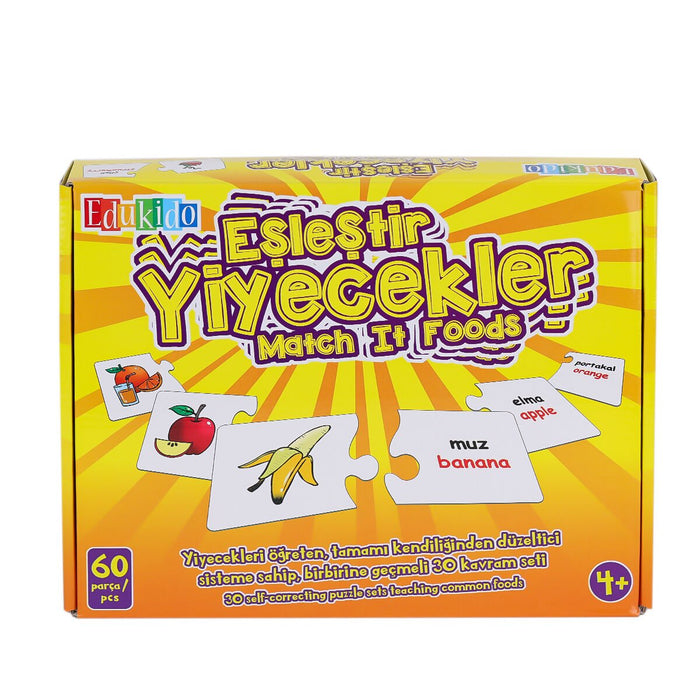 EDU-1002 Eşleştir Yiyecekler -Chiva - Toyz Show - 