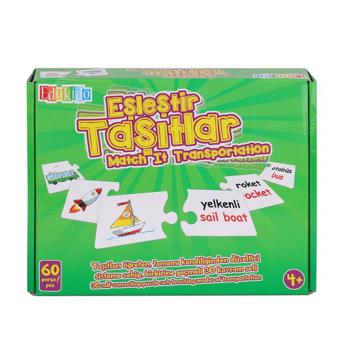 EDU-1010 Eşleştir Taşıtlar -Chiva - Toyz Show - 
